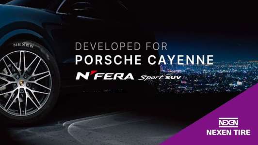 Новый Porsche Cayenne укомплектуют корейской резиной Nexen