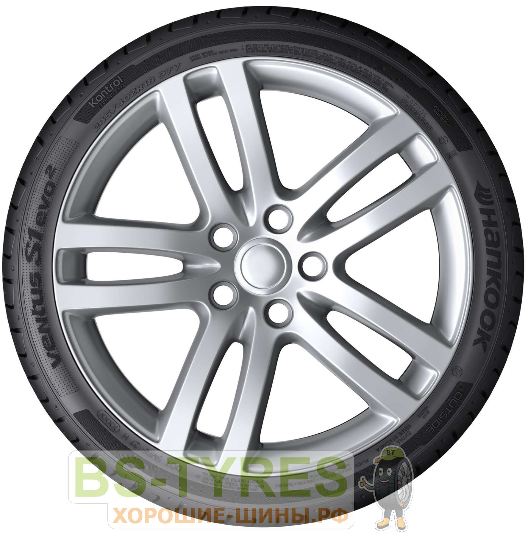 Hankook Ventus S1 Evo2 K117A Летние шины. Москва