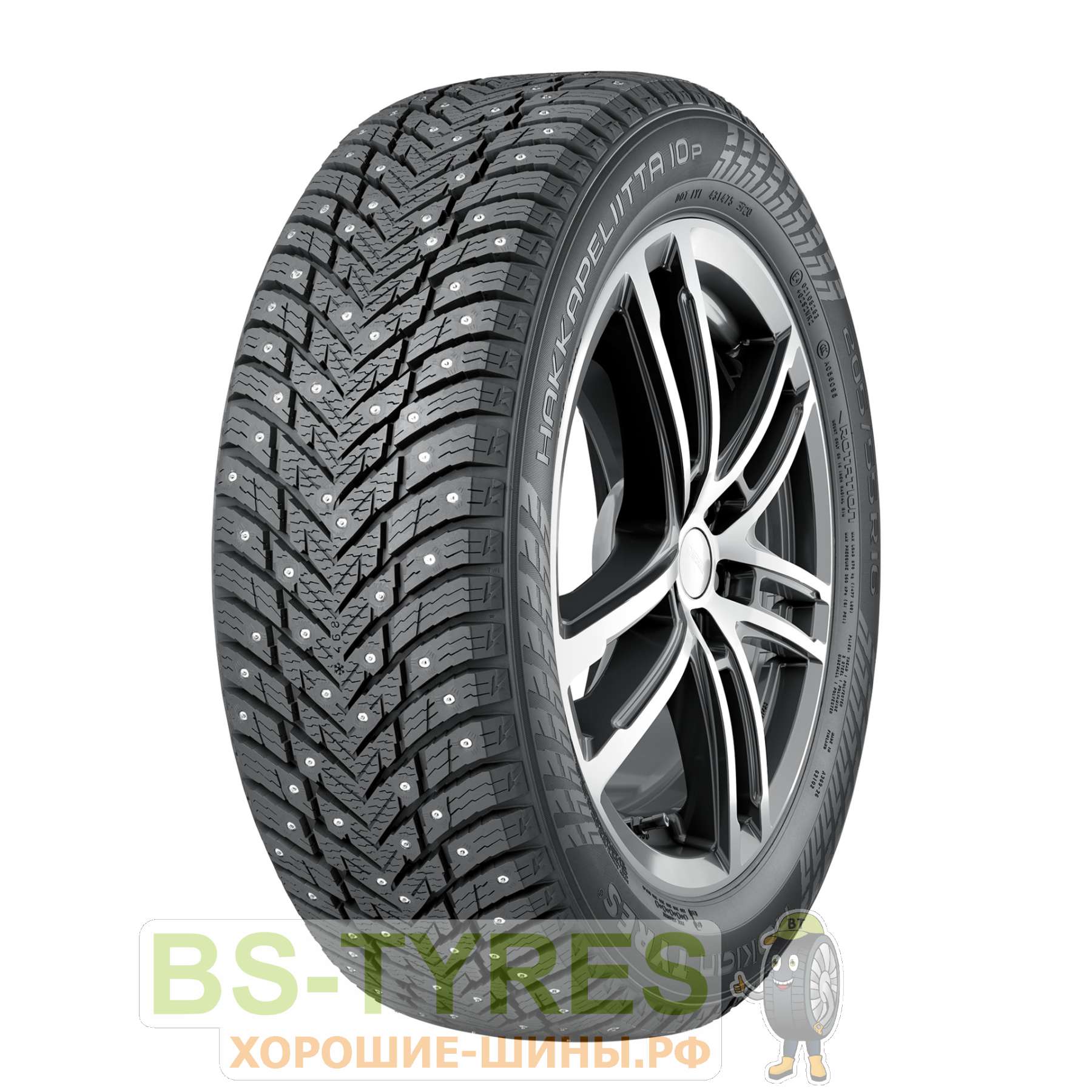 Nokian Tyres Hakkapeliitta 10p Зимние шипованные шины