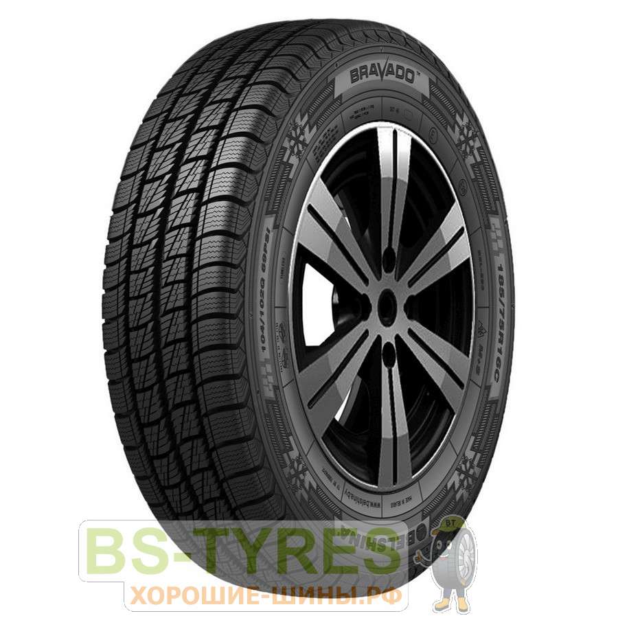 Belshina Bravado н/ш 185/75 R16C 104/102Q купить в Москве, зимняя шина -  цены в шинном центре BS-Tyres