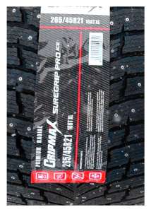 Gripmax SureGrip Pro Ice 285/30 R21 100T