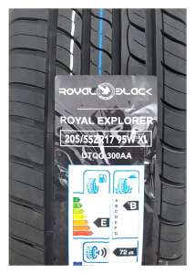 Royal Black Explorer 245/40 R17 95W