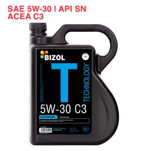 Моторное масло BIZOL Technology 5W-30  API SN, ACEA C3 5л