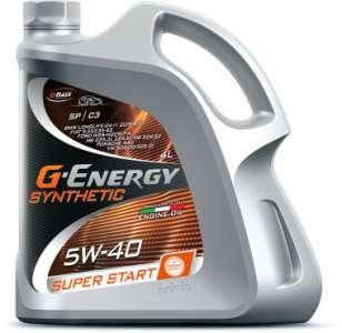 G-Energy Synthetic Super Start 5W-40 4л