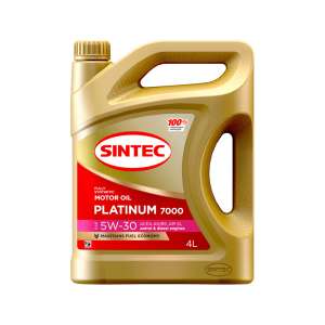 Sintec Platinum 7000 SAE 5W-30 ACEA A5/B5 4л