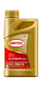 Sintec Platinum 7000 SAE 5W-40 ACEA A3/B4 1л