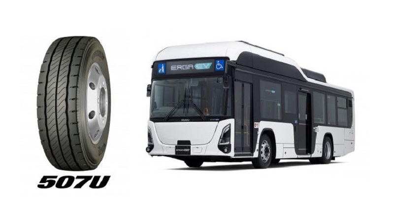 Электробусы Isuzu Erga EV оснастили энергоэффективными шинами Yokohama