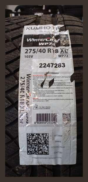 Kumho WP72 275/40 R18 103V