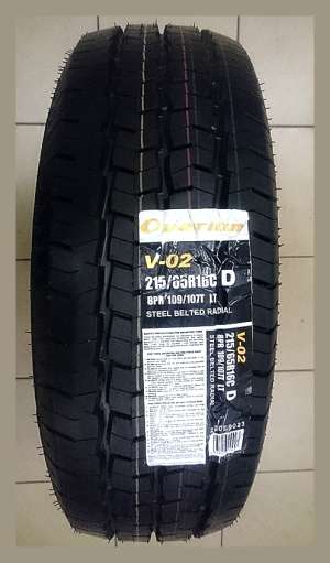 Ovation V-02 185/75 R16C 104/102R