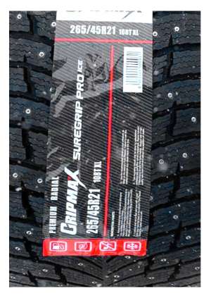 Gripmax SureGrip Pro Ice 275/45 R21 110T