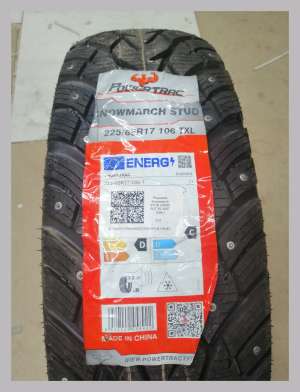 PowerTrac SnowMarch Stud 225/65 R17 106T