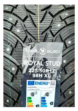 Royal Black Stud 185/60 R15 88T