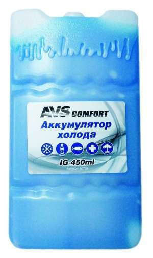 Аккумулятор холода AVS IG-450ml (пластик)