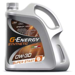 G-Energy Synthetic Super Start 0W-30 ACEA C2/C3 API SP/CF 4л