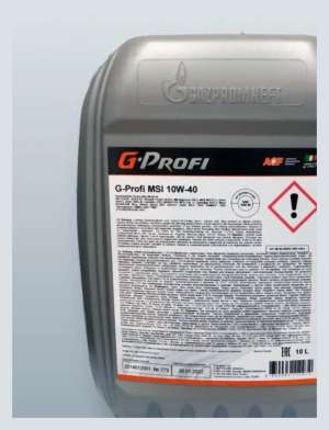 G-Profi MSI 10W-40 API CI-4/SL ACEA E7 10л