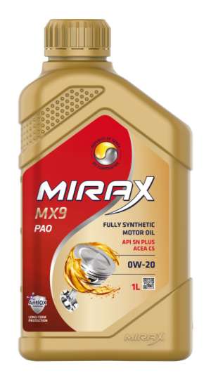 MIRAX MX9 SAE 0W-20 ACEA C5 API SN plus 1л