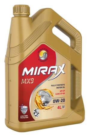 MIRAX MX9 SAE 0W-20 ILSAC GF-6A SP 4л + 1л Акция