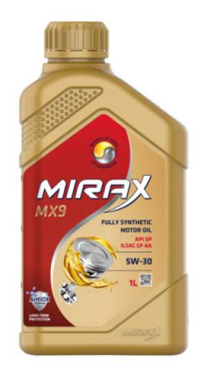 MIRAX MX9 SAE  5W-30 API SP, ILSAC GF 6A, ACEA A5/B5  1л